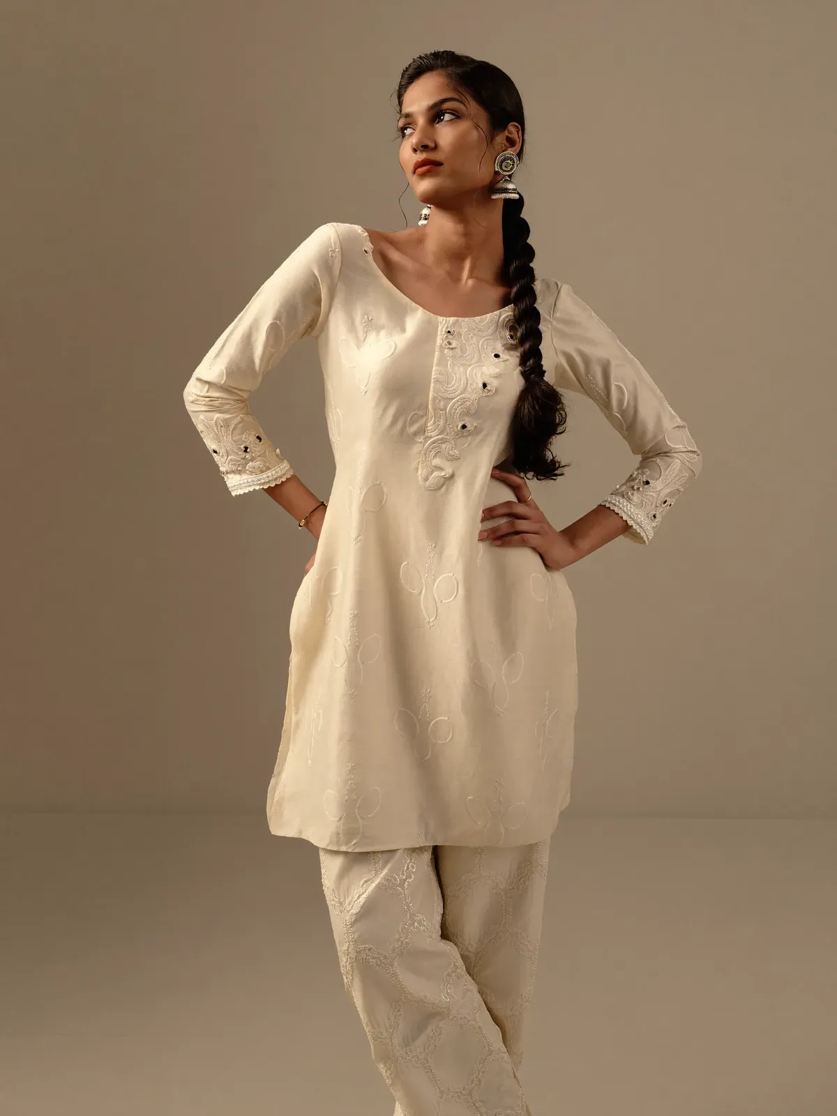 A-Line Kurta Set