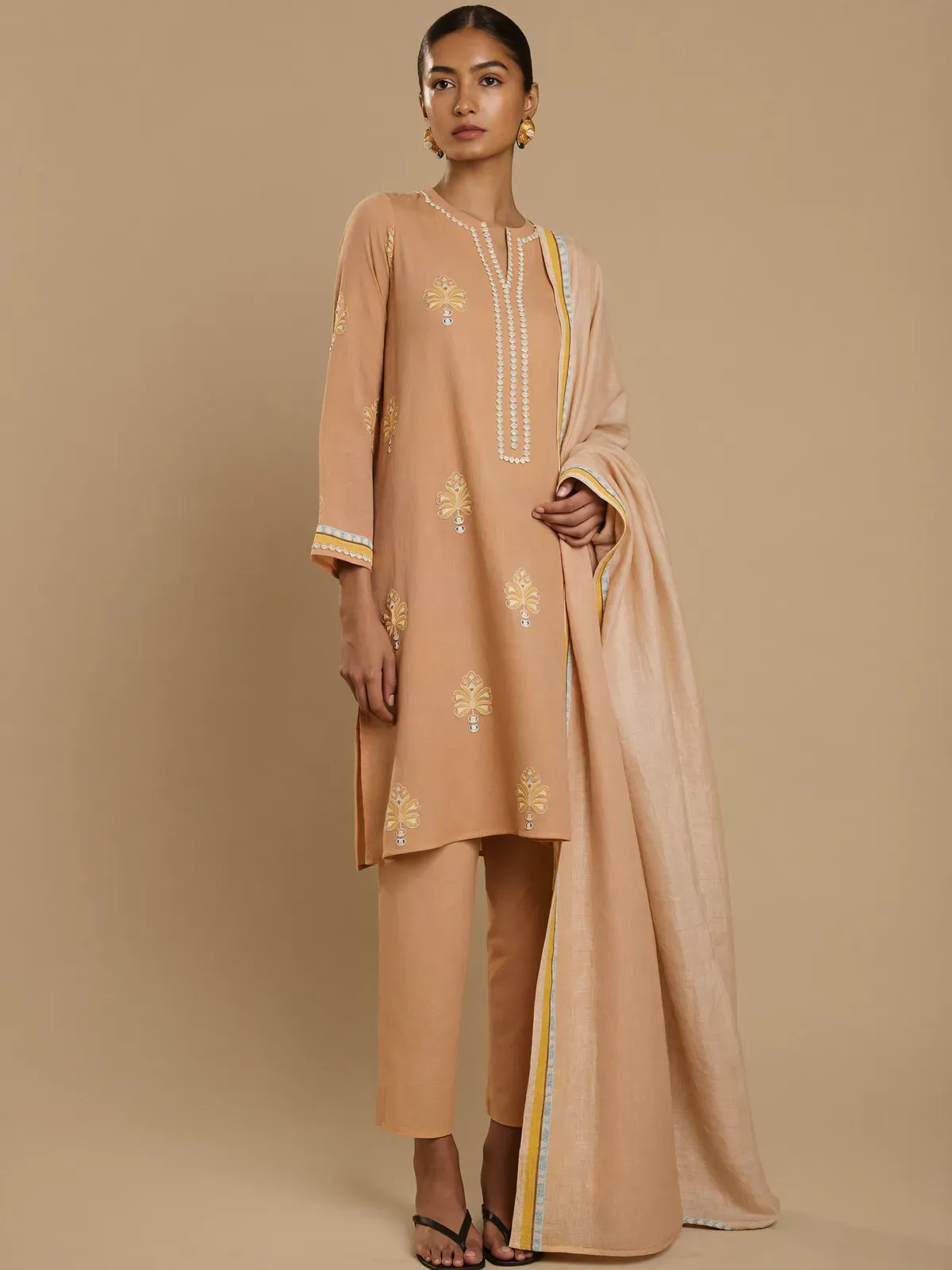 Cotton Printed Suit