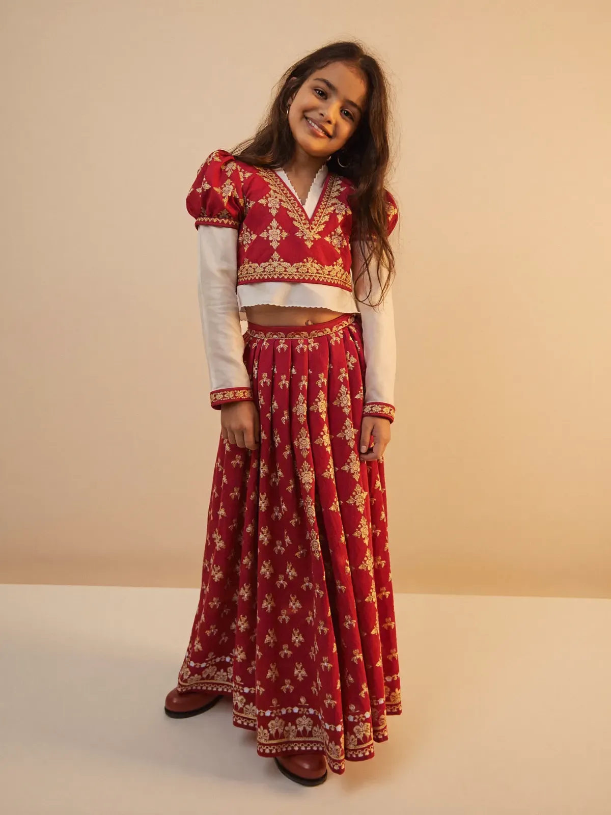 Girls Lehenga Set