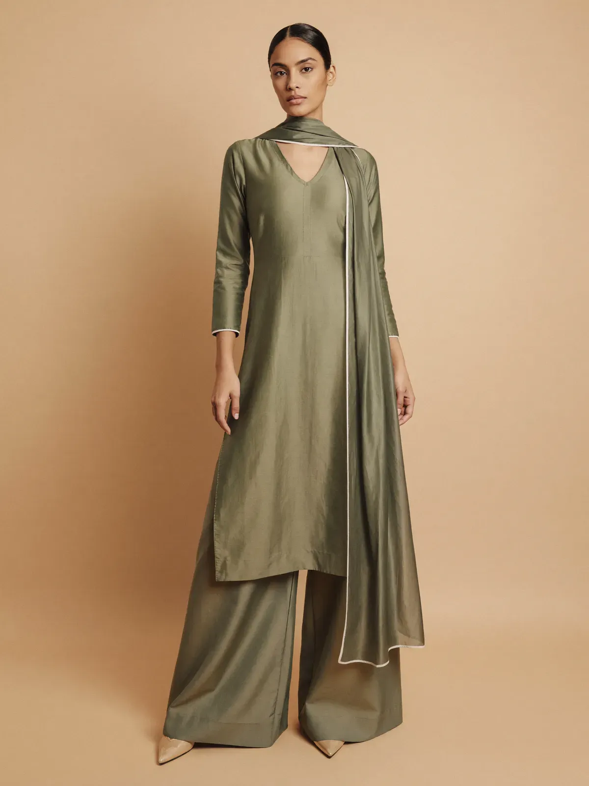 Palazzo Suit with Dupatta